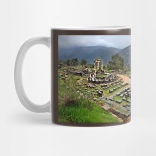 Ancient Delphi, the "navel" of the World Mug